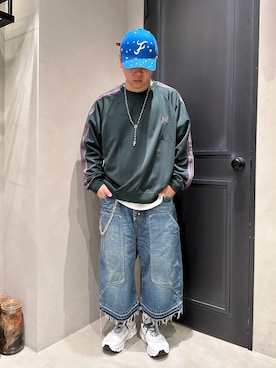 「アイテム（スニーカー）」を使った、後藤 翔さん（メンズ・171cm・20代）の秋コーディネート