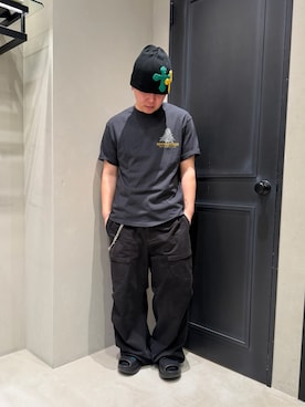 「MANASTASH（マナスタッシュ）のアイテム」を使った、後藤 翔さん（メンズ・171cm）の春コーディネート