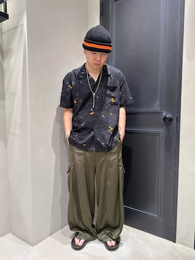 「アイテム（サンダル）」を使った、後藤 翔さん（メンズ・171cm）の夏コーディネート