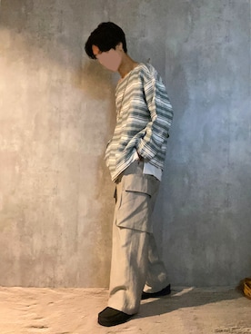 「リドム」｜YOSHI___低身長コーデさん（メンズ・163cm）の春コーディネート