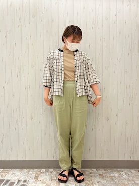 Soraさん（レディース・163cm）の夏コーディネート