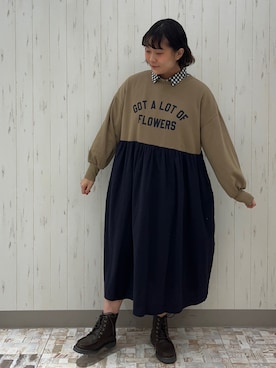 Soraさん（レディース・163cm）の冬コーディネート