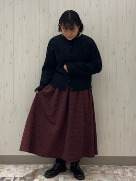 Soraさん（レディース・163cm）の冬コーディネート