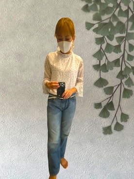 「アイテム（ピアス（両耳用））」を使った、pupupupoohさん（レディース・163cm・40代）の春コーディネート