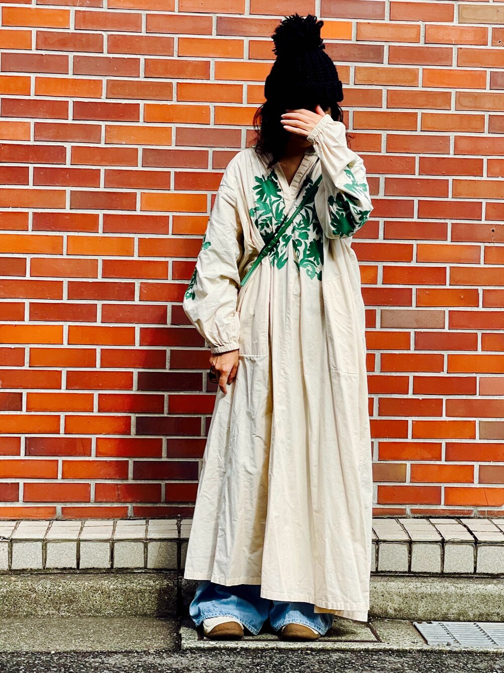 sara mallika（サラ マリカ）の「Sara mallika CTN LINEN BIG FLOWER