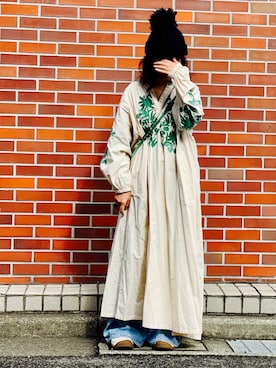 「KEEN（キーン）のアイテム」を使った、nananananana3さん（レディース・160cm）の秋コーディネート