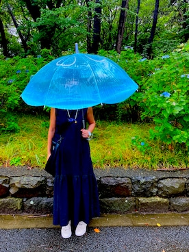 「FRANKLIN & MARSHALL（フランクリンマーシャル）のアイテム」を使った、nananananana3さん（レディース・160cm）の夏コーディネート