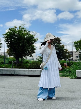 「URBAN RESEARCH ROSSO WOMEN（アーバンリサーチ　ロッソ）のアイテム」を使った、nananananana3さん（レディース・160cm）の夏コーディネート