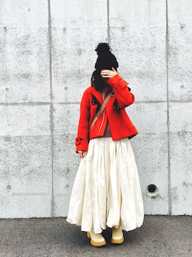 「ZUCCa（ズッカ）のアイテム」を使った、nananananana3さん（レディース・160cm）の冬コーディネート