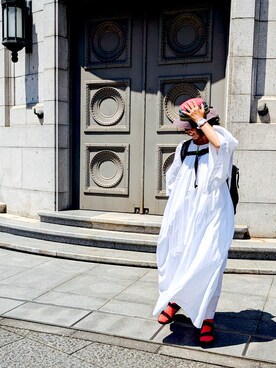 nananananana3さん（レディース・160cm）の夏コーディネート