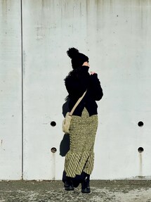 6（ロク）の「＜6(ROKU)＞LILY YARN SUKASHI CARDIGAN/カーディガン