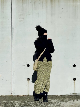 6（ロク）の「＜6(ROKU)＞LILY YARN SUKASHI CARDIGAN/カーディガン