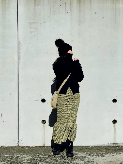 6（ロク）の「＜6(ROKU)＞LILY YARN SUKASHI CARDIGAN/カーディガン