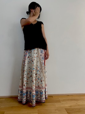 nananananana3さん（レディース・160cm）の夏コーディネート