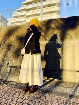 nananananana3さん（レディース・160cm）の冬コーディネート