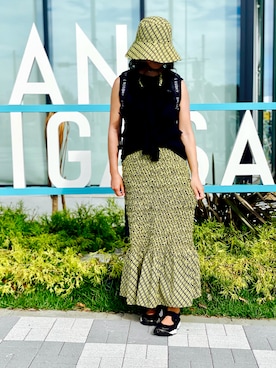 「Ray BEAMS（レイビームス）のアイテム」を使った、nananananana3さん（レディース・160cm）の秋コーディネート
