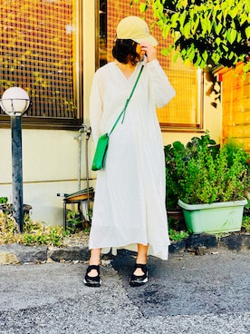 「halo commodity（ハロ　コモディティー）のアイテム」を使った、nananananana3さん（レディース・160cm）の秋コーディネート