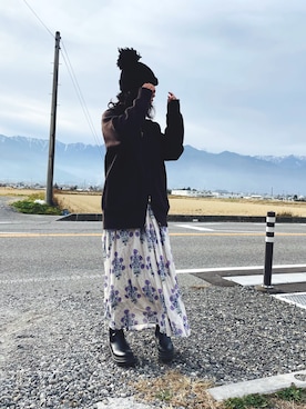 「ニット/セーター」｜「アイテム（ワンピース/ドレス）」を使った、nananananana3さん（レディース・160cm）の秋コーディネート