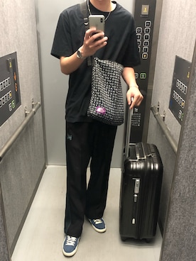 「yield（イールド）のアイテム」を使った、ゆうしさん（メンズ・181cm）の夏コーディネート