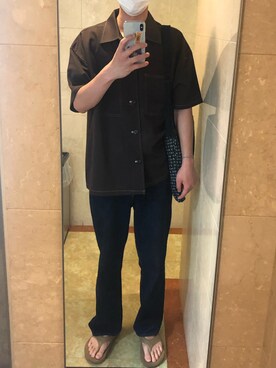 ゆうしさん（メンズ・180cm）の夏コーディネート