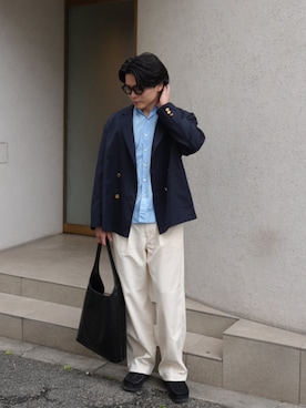 「JOURNAL STANDARD（ジャーナルスタンダード）のアイテム」を使った、SHOTAさん（メンズ・171cm）の春コーディネート