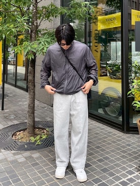 「アイテム（ボディバッグ/ウエストポーチ）」を使った、SHOTAさん（メンズ・171cm）の春コーディネート