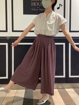 BRICK HOUSE by Tokyo Shirts 川崎アゼリア店さん(レディース・161cm)の夏コーディネート
