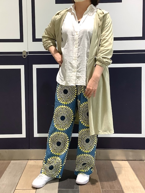 CITY SHOP新品】夏オススメ☀️ 綿麻混ガーゼBIGシルエット 長袖