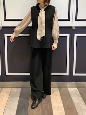 BRICK HOUSE by Tokyo Shirts 川崎アゼリア店さん（レディース・161cm）の冬コーディネート