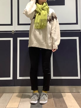 BRICK HOUSE by Tokyo Shirts 川崎アゼリア店さん（レディース・161cm）の冬コーディネート