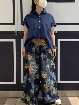 BRICK HOUSE by Tokyo Shirts 川崎アゼリア店さん（レディース・152cm）の夏コーディネート