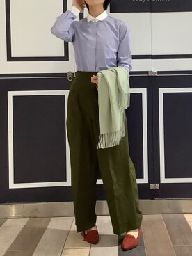 BRICK HOUSE by Tokyo Shirts 川崎アゼリア店さん（レディース・161cm）の秋コーディネート