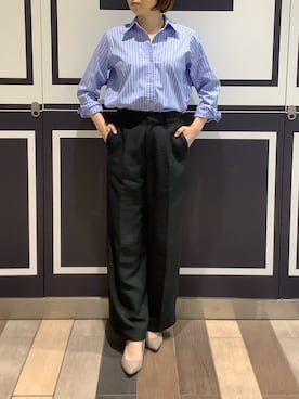 「オフィススタイル」｜BRICK HOUSE by Tokyo Shirts 川崎アゼリア店さん（レディース・161cm）の秋コーディネート