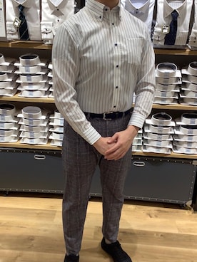 BRICK HOUSE シャツ工房 富山ファボーレ店さんのコーディネート