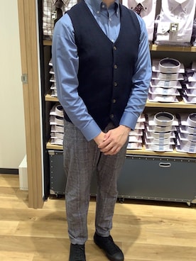 BRICK HOUSE シャツ工房 富山ファボーレ店さんのコーディネート