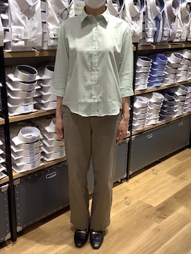 BRICK HOUSE シャツ工房 富山ファボーレ店さんのコーディネート