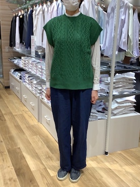 BRICK HOUSE シャツ工房 富山ファボーレ店さんのコーディネート