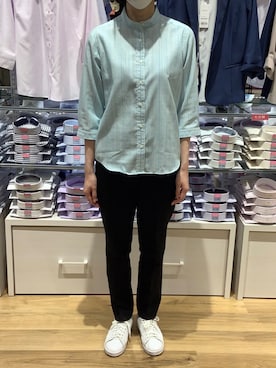 BRICK HOUSE シャツ工房 富山ファボーレ店さん（レディース・163cm）の夏コーディネート