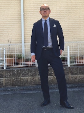 「UNIVERSAL LANGUAGE(ユニバーサルランゲージ)のアイテム」を使った、ireusu0903さん(メンズ・175cm)の春コーディネート