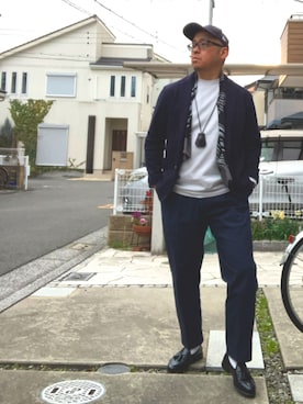 「GLOBAL WORK（グローバルワーク）のアイテム」を使った、ireusu0903さん（メンズ・175cm）の冬コーディネート