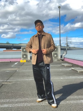 「アイテム（ジャケット/アウター）」を使った、ireusu0903さん（メンズ・175cm）の秋コーディネート