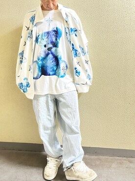 「ES（エス）のアイテム」を使った、攝groovinさん（メンズ・175cm）の秋コーディネート