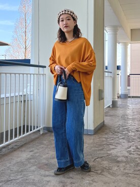 kanaeさん(レディース・159cm)の春コーディネート