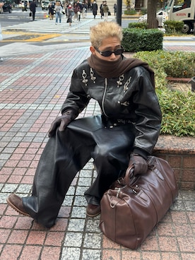 綾さん（メンズ・173cm）の冬コーディネート