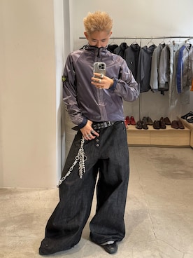 「アイテム（その他アウター）」を使った、綾さん（メンズ・173cm）の秋コーディネート