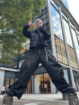 「アイテム（ジャケット/アウター）」を使った、綾さん（メンズ・173cm）の秋コーディネート