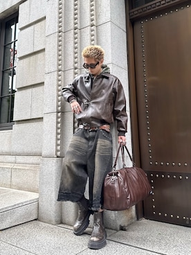 MA-1（ブラウン系）を使った人気ファッションコーディネート - WEAR