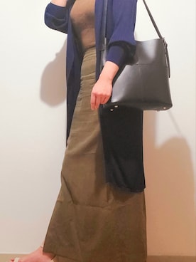 「OFUON（オフオン）のアイテム」を使った、ひーさん（レディース・171cm）の夏コーディネート