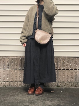 「IL BISONTE（イルビゾンテ）のアイテム」を使った、suiさん（レディース・152cm）の夏コーディネート