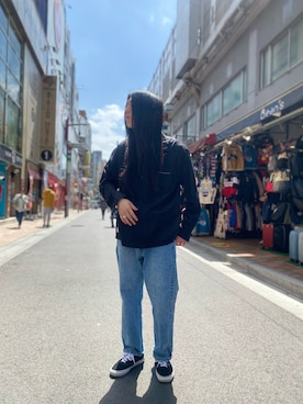 しまさん（メンズ・176cm）の春コーディネート